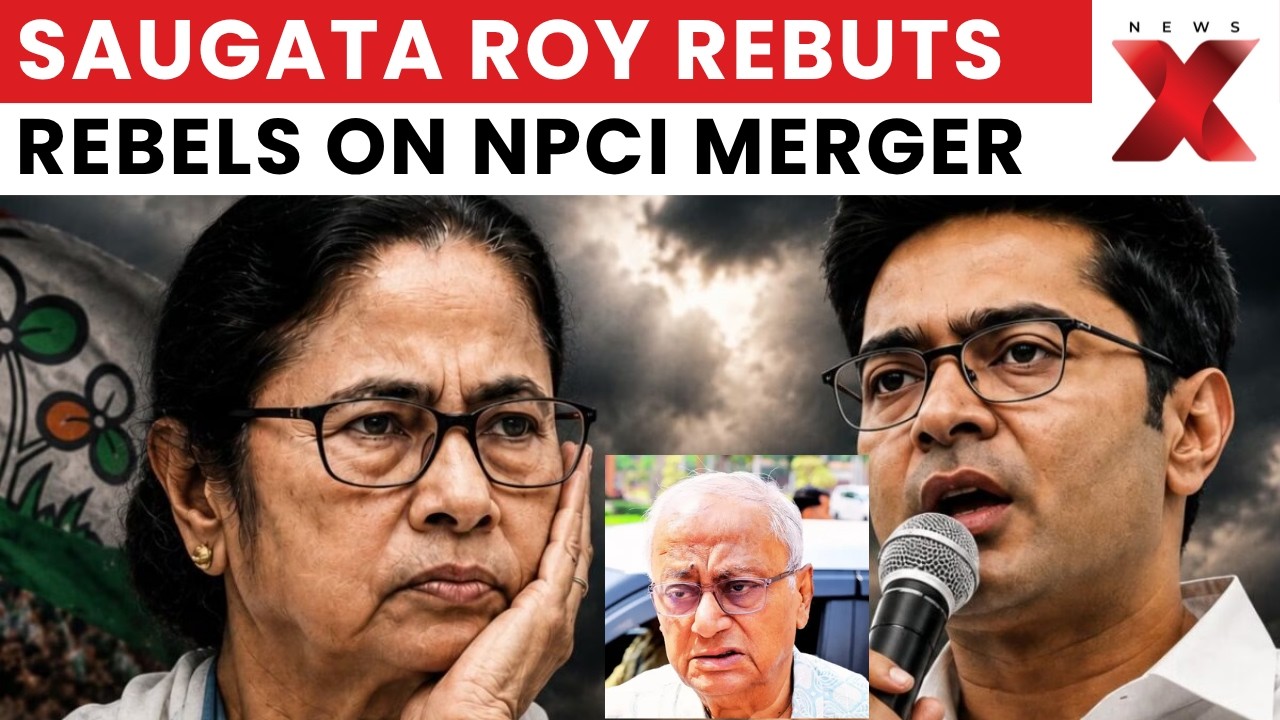 TMC Merger Row: Saugata Roy Flags NCPI Merger Bid as Anti-Defection Law Evasion | NewsX