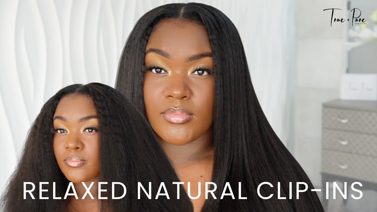 Relaxed Natural Clip-Ins: Flawless, Effortless, and Naturally You