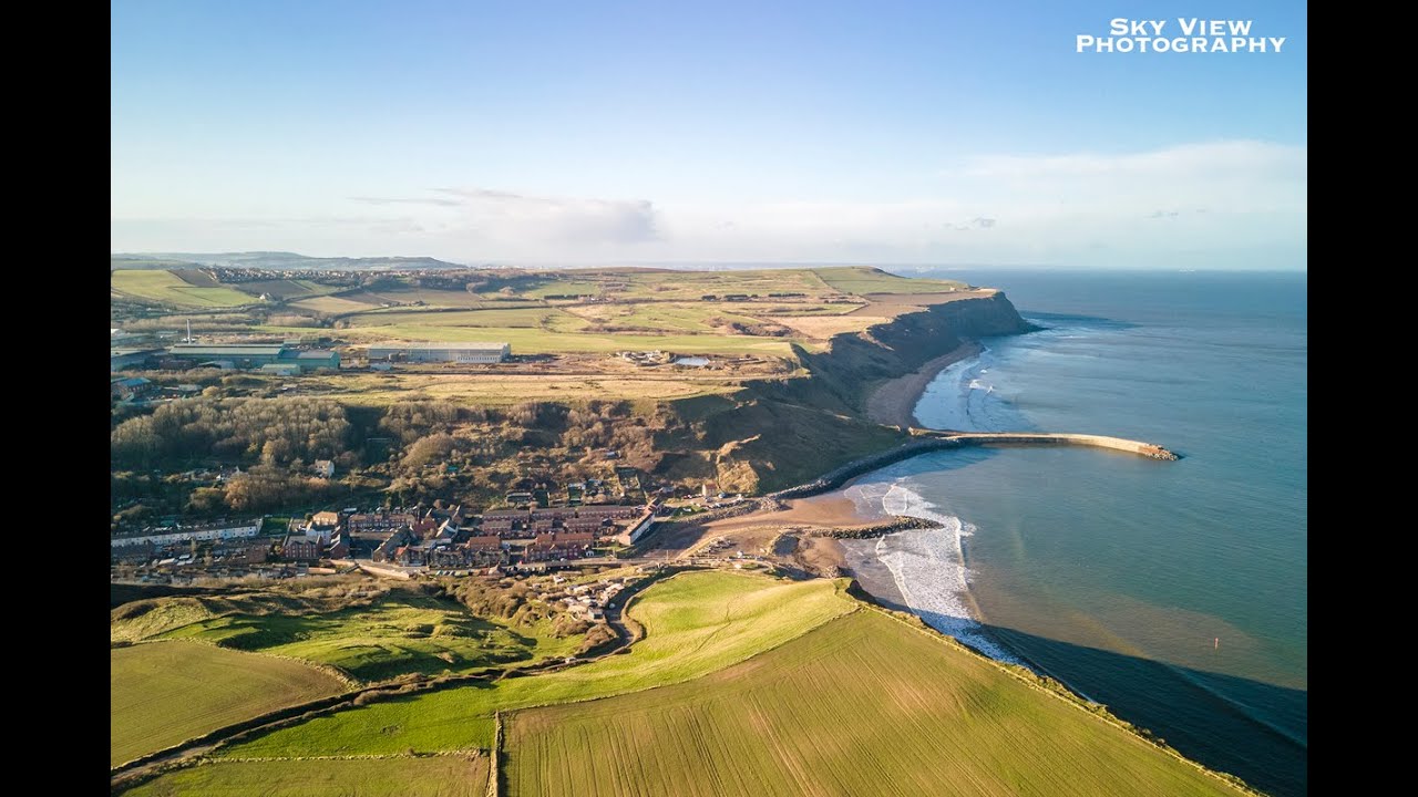 Skinningrove on the North Yorkshire Coast...Drone footage