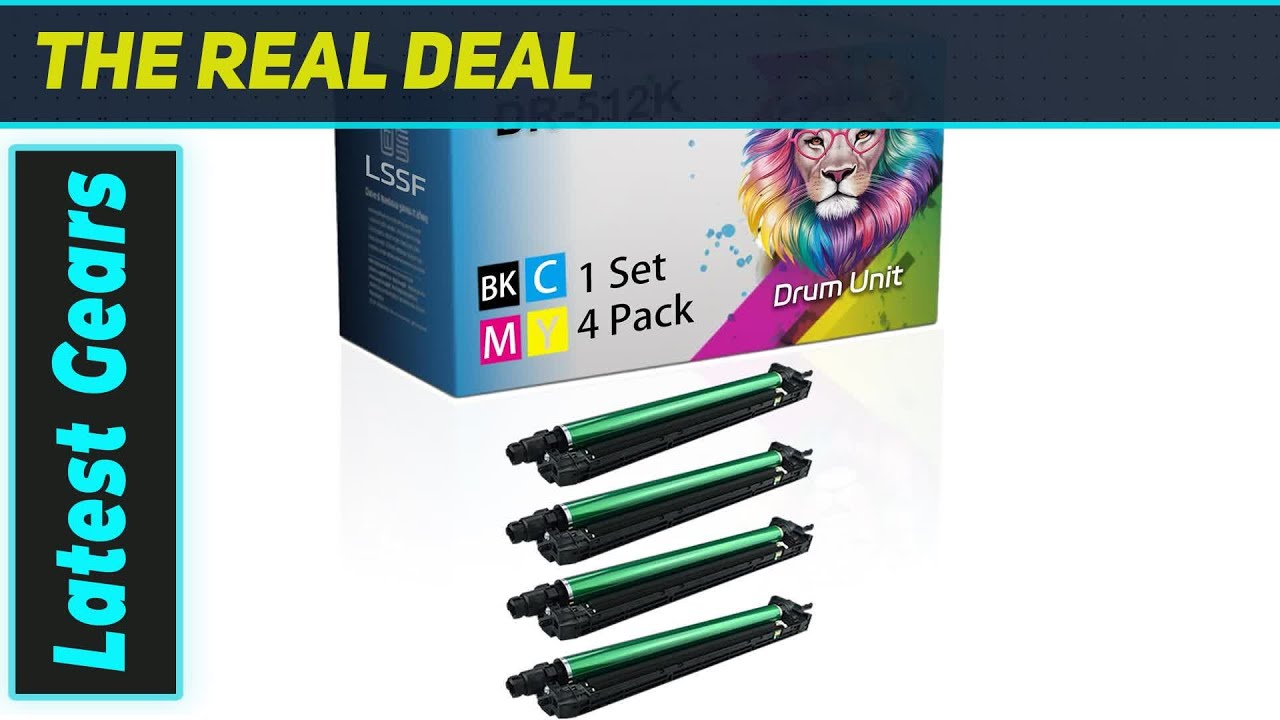 LSSF DR-512K/C Drum Unit: Smart Choice for Konica Minolta Bizhub Printers