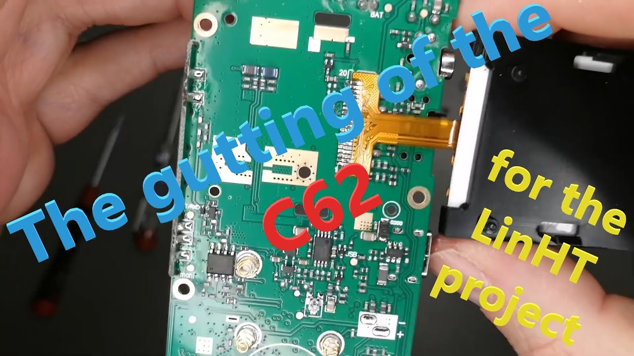 The gutting of the C62 | HamRadio