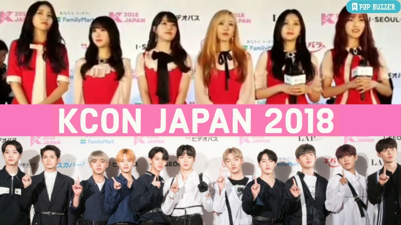 KCON 2018 Japan Red Carpet Was A KPop Idols Galore