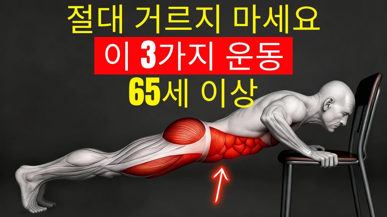 60세 이후, 걷기보다 강력하다! 다리·무릎·균형을 되살리는 3가지 핵심 루틴