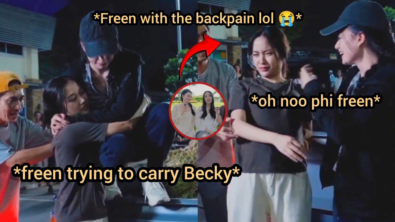 Freen Joking About Back Pain While Carrying Becky 😭 | Behind The Scenes 4 Elements The Air EP.3