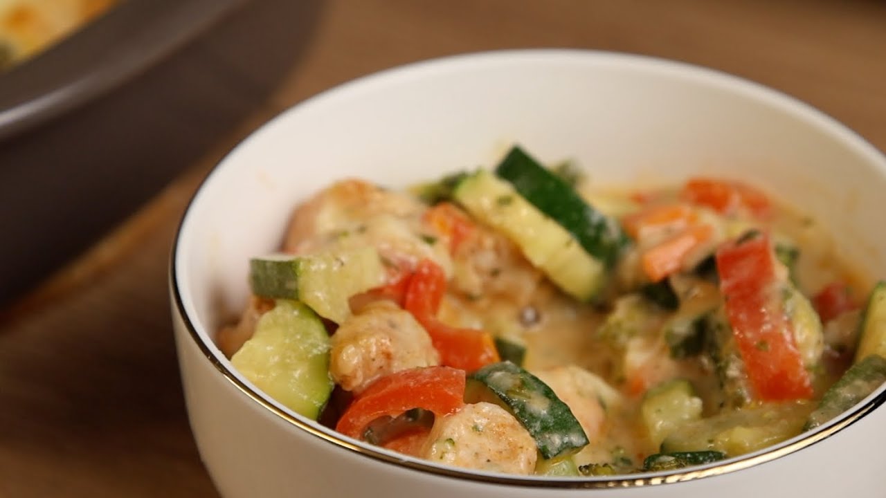 #Лучшая запеканка из курицы 😍 Сливочная, полезная и всем очень нравится! Рецепт для Thermomix