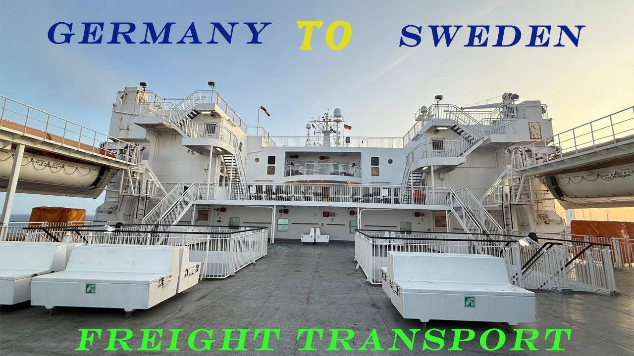germany TO  Sweden freight transport full video's