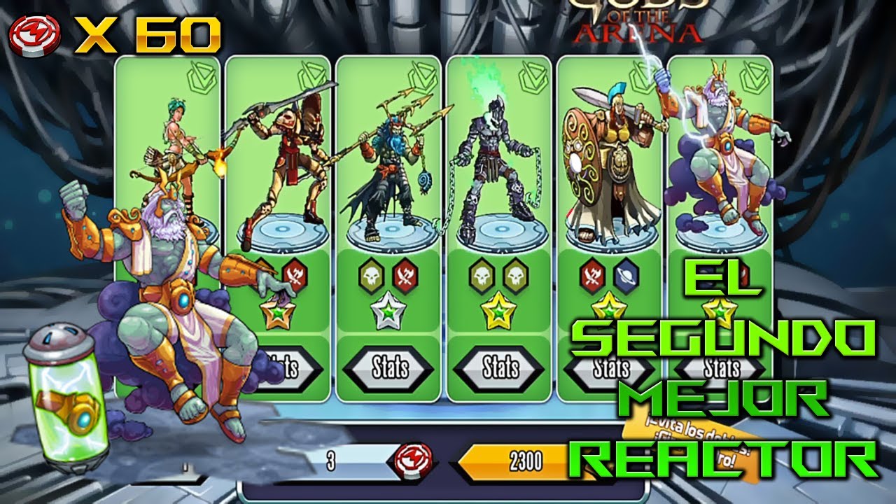 Gasto 60 Fichas en el Segundo MMejor Reactor del Juego😎💪🏻🔥| Mutants Genetic Gladiators