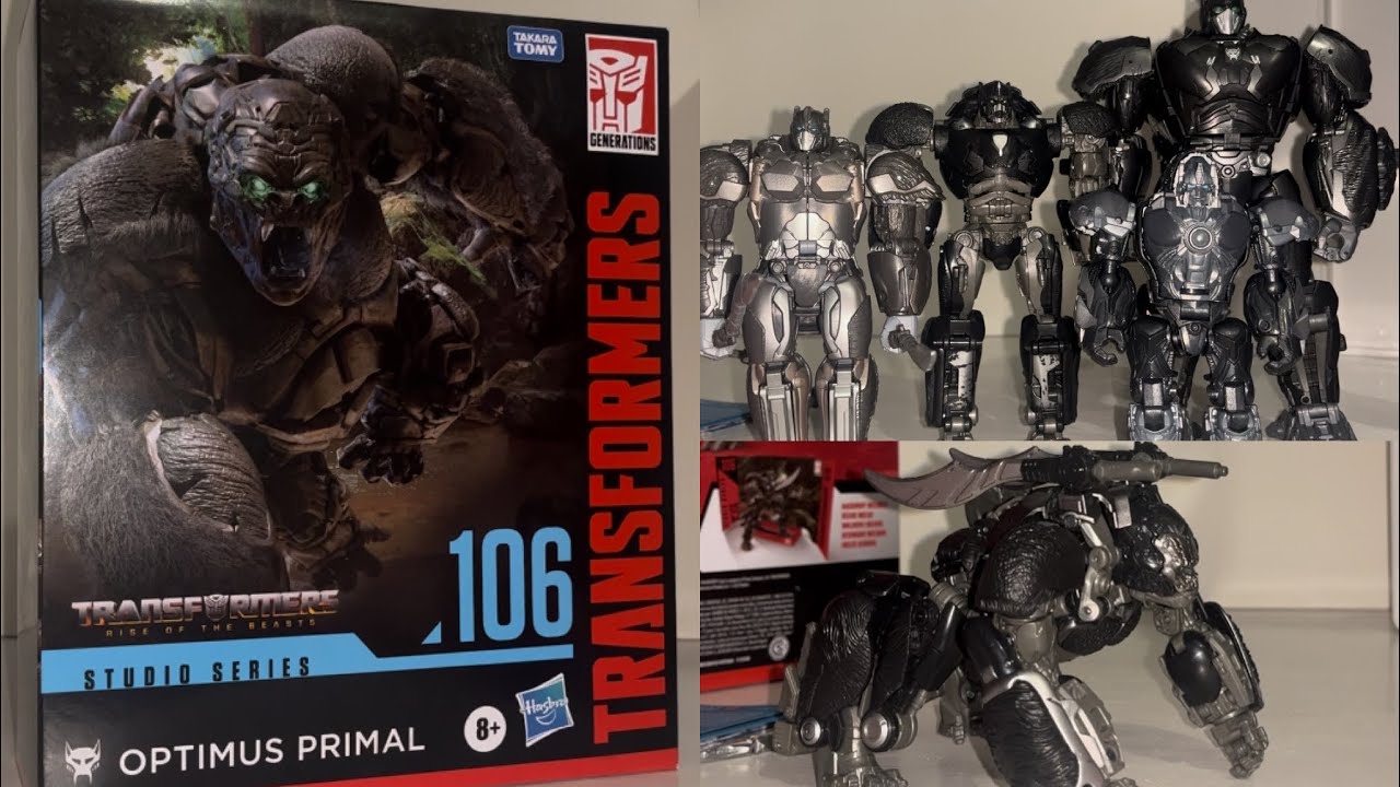 Transformers studio series 106 Optimus primal review Rise of the beasts movie SS leader class figure