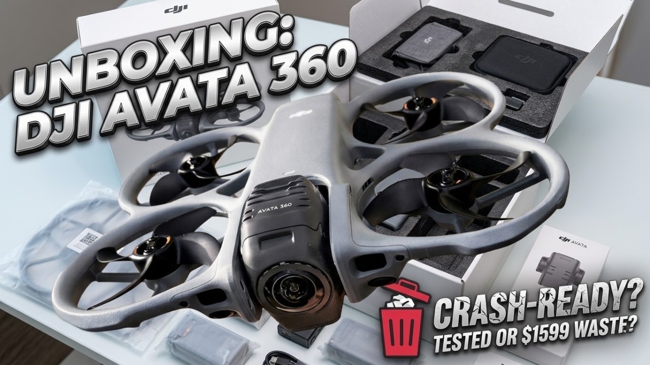 Презентация DJI Avata 360 запланирована на 26 марта 2026 года в 12:00 по Гринвичу!