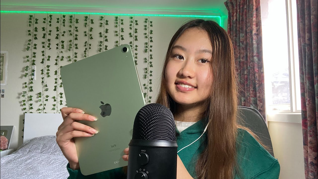 ASMR green triggers 💚