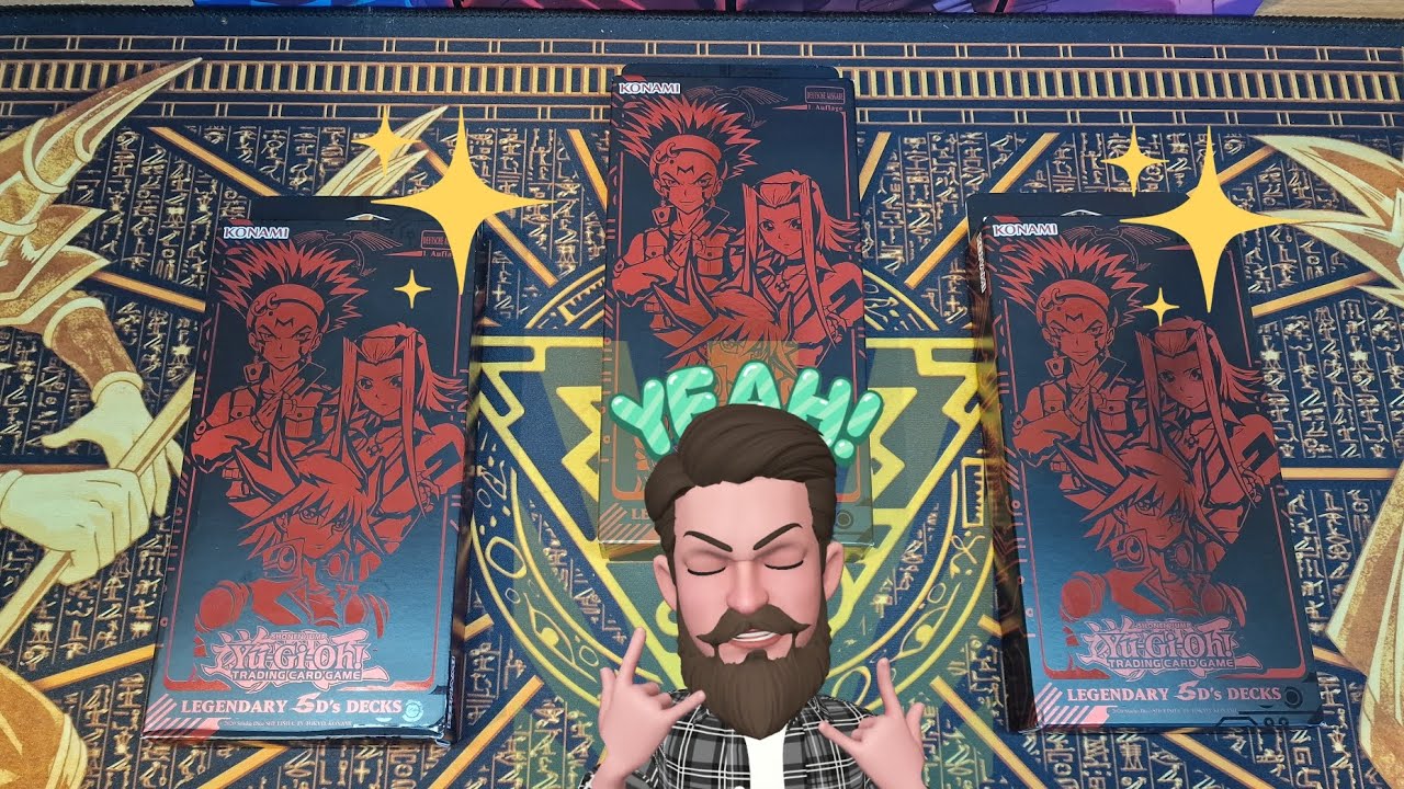 And i saw it was good Yu-Gi-Oh Legendary 5D'S Decks Opening german/deutsch