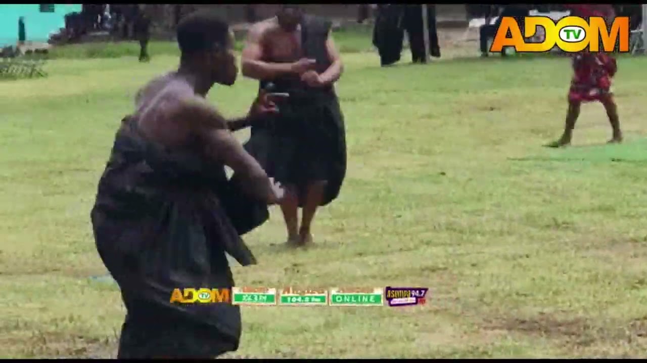 Interment activities are underway in Jukwa, The Traditional Home of The People of Denkyira (28-4-22)
