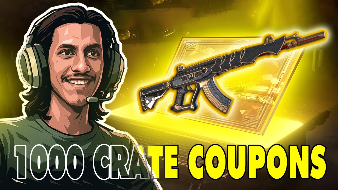 The BIGGEST Contraband Crate Opening in PUBG PC! (1000 Crates coupons + Demons touch Ace 32 skin)