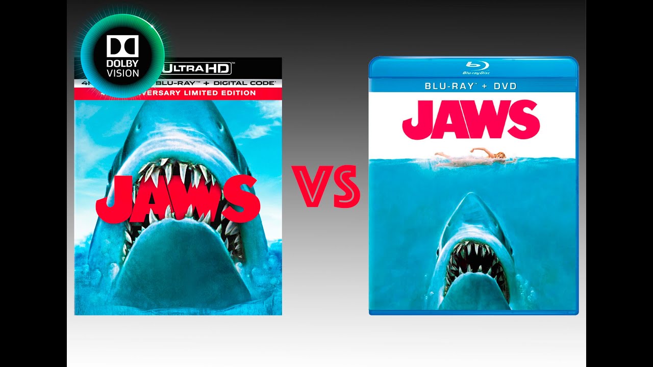 ▶ Comparison of Jaws 4K (4K DI) Dolby Vision vs Regular Version