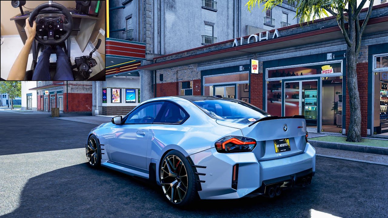 BMW M2 CS - The Crew Motorfest | Logitech g920 Steering Wheel