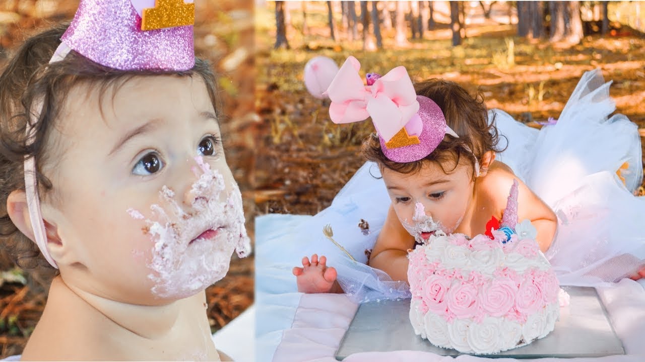 VLOG - ENSAIO FOTOGRÁFICO DE 1 ANINHO DA MANÚ - SMACH THE CAKE