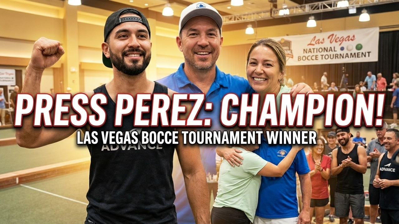 Press Perez Wins Las Vegas Bocce Tournament