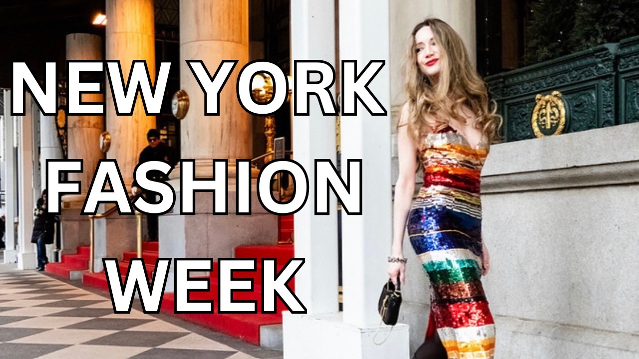 NEW YORK FASHION WEEK Vlog | Fashion Shows, OUTFIT TRIES & NYC SHOPPING HAUL!