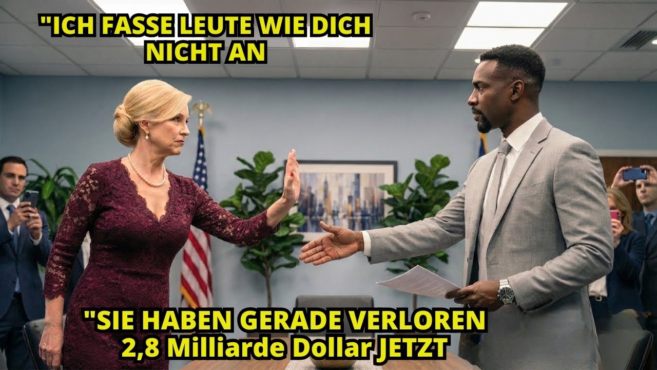 „Sie verweigerte schwarzen CEO den Handschlag  am nächsten Morgen war ihr 2,8-Mrdmperium zerstört.
