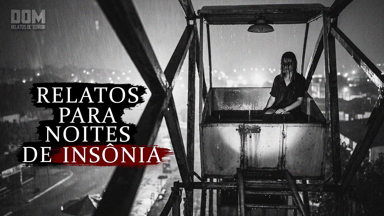 4 RELATOS DE TERROR SINISTROS EP. 1 (PARA UMA NOITE DE INS&Ocirc;NIA)