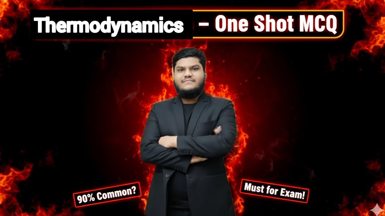 Thermodynamics - One Shot Mcq 🔥|HSC ||এর বাইরে একটা Mcq ও পরতে হইবে না |