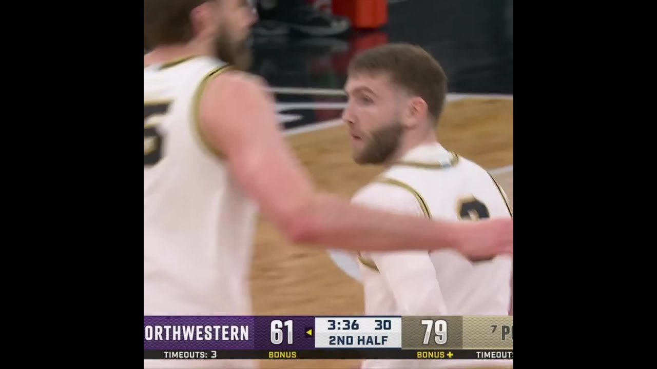 Braden Smith with 16 Assists vs. Northwestern | Purdue Basketball | 03/12/2026