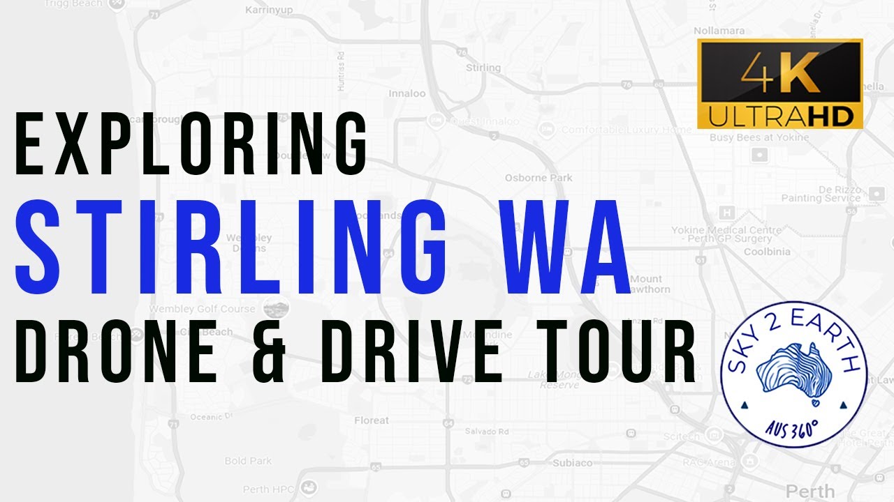 Stirling, WA; Community, Culture & Convenience | Drone & Drive Tour in 4K