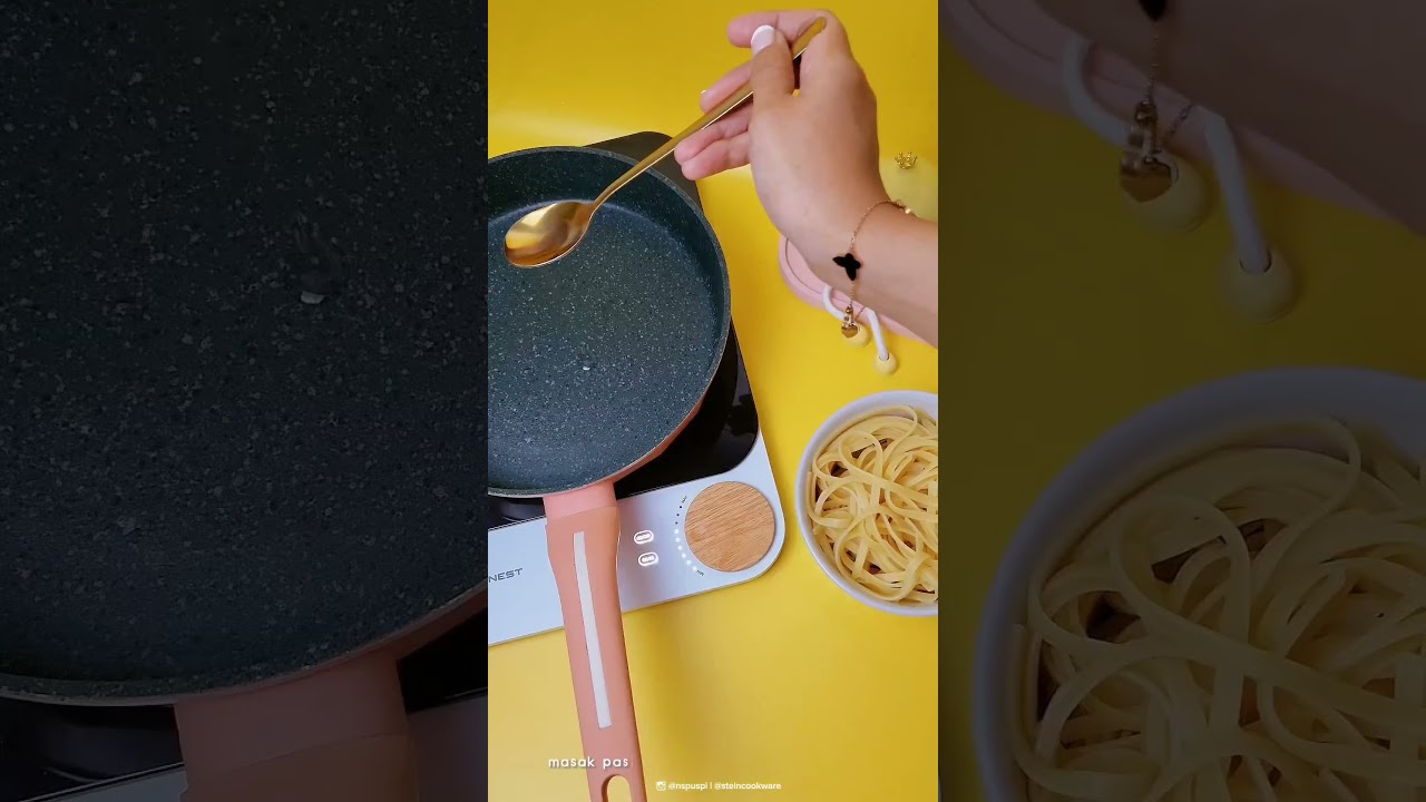 Spaghetti Carbonara Steincookware