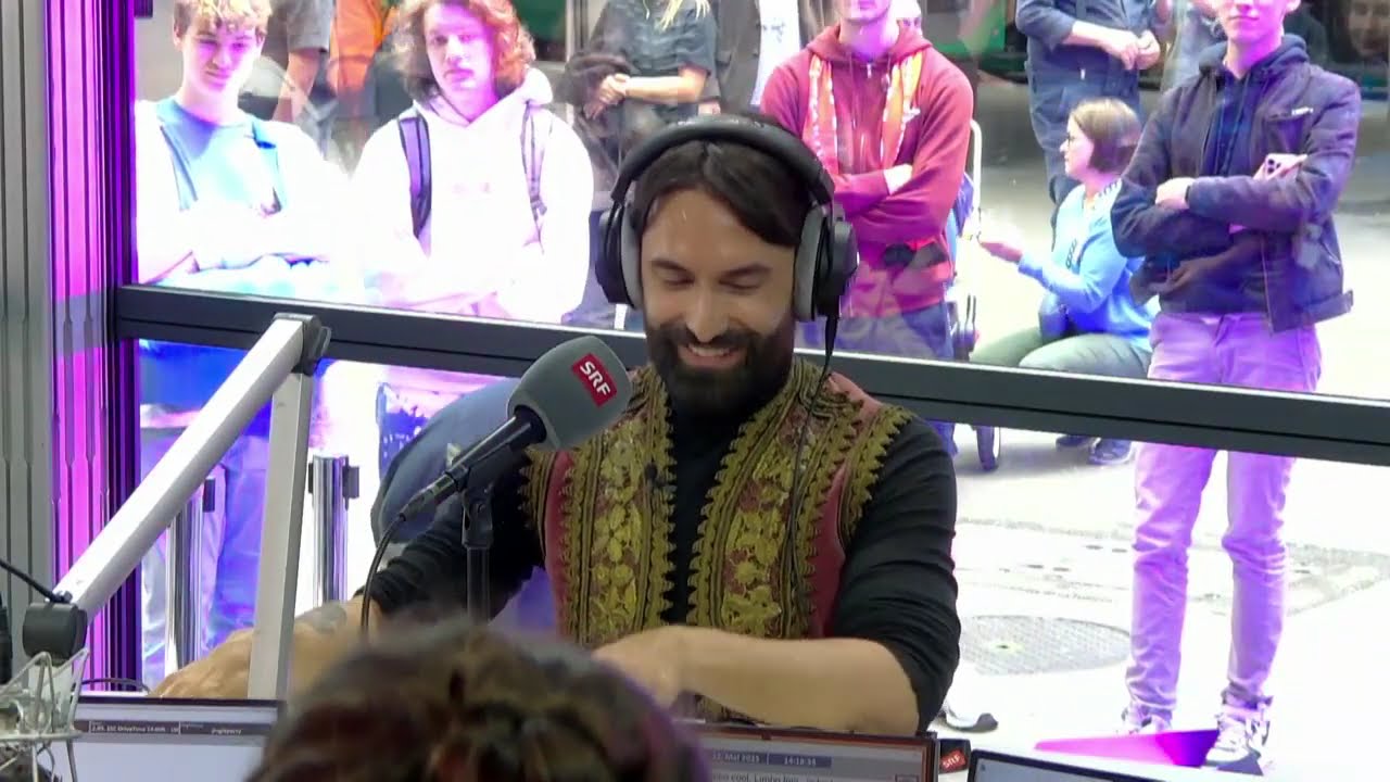 Conchita bei Radio SRF 3 - #ESC2025