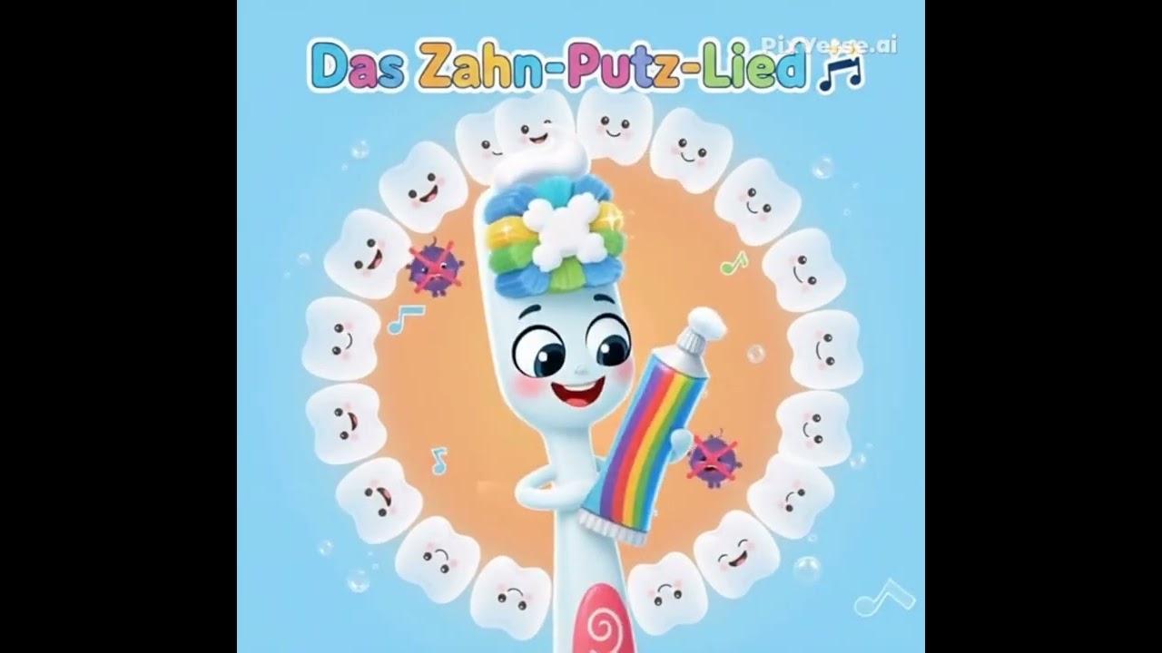 Das Zahn-Putz-Lied 🪥✨ | Lustiges Mitmachlied für Kinder zum Zähneputzen