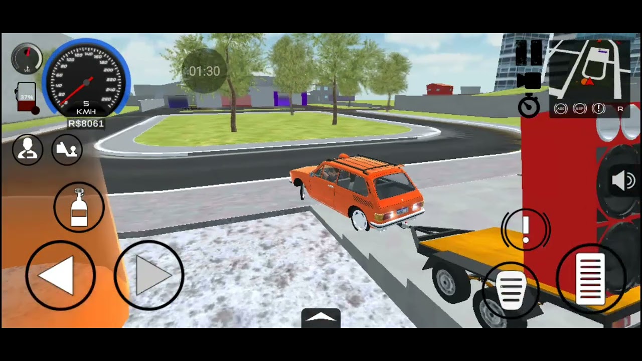Fiz uma corrida de tempo com a Brasília no elite brasil tuning 