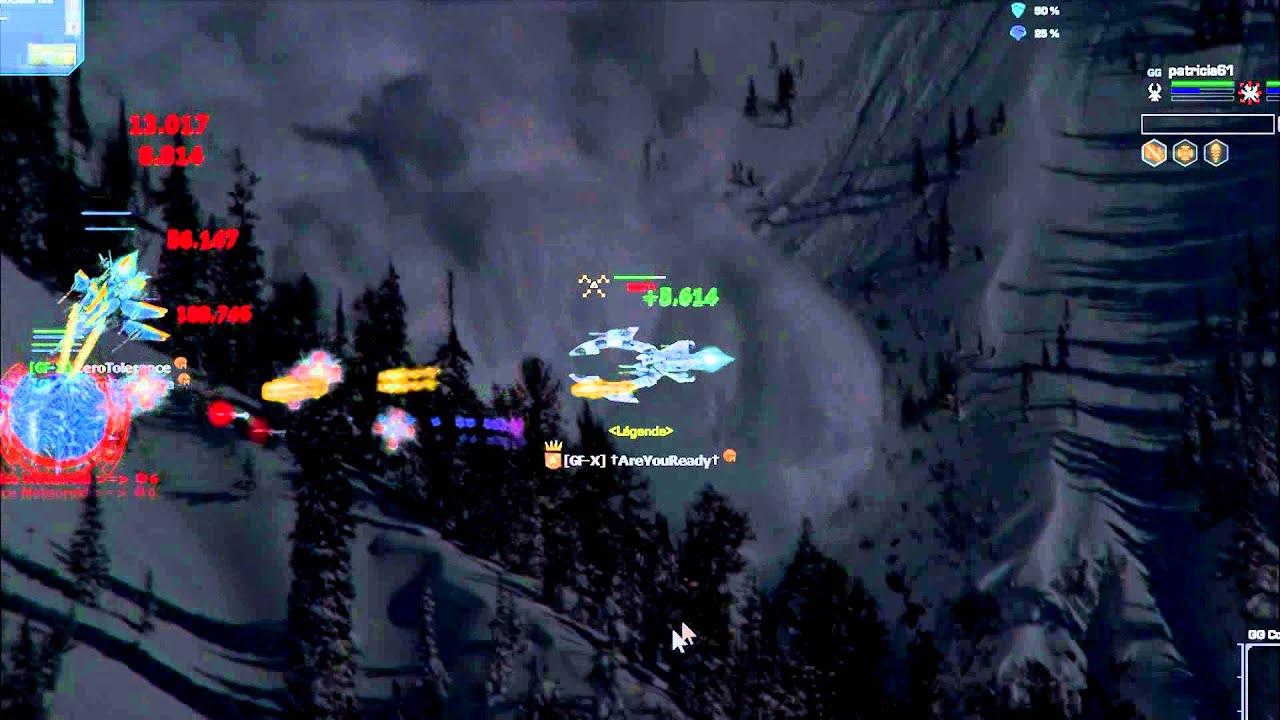 †AreYouReady† DarkOrbit lvl25 (Cold Wave Gate Hard 14 minutes in suicide).
