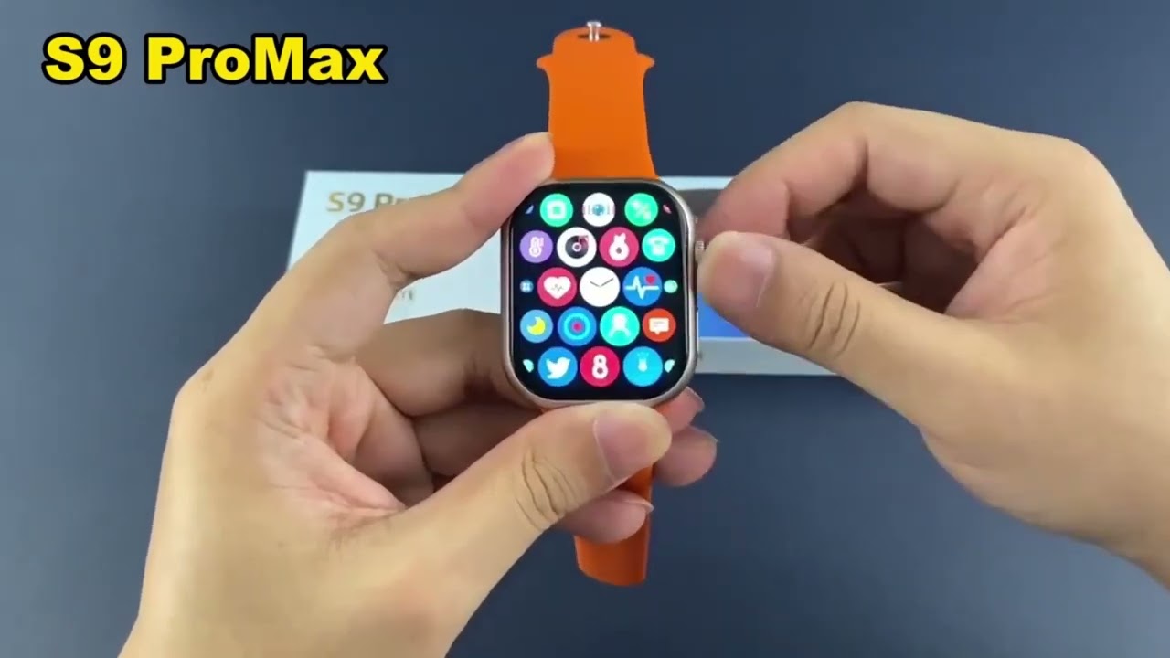 S9 Pro Max Smart Watch: 45MM HD Screen, Bluetooth Call, Wireless Charging, for Apple Watch Series 8