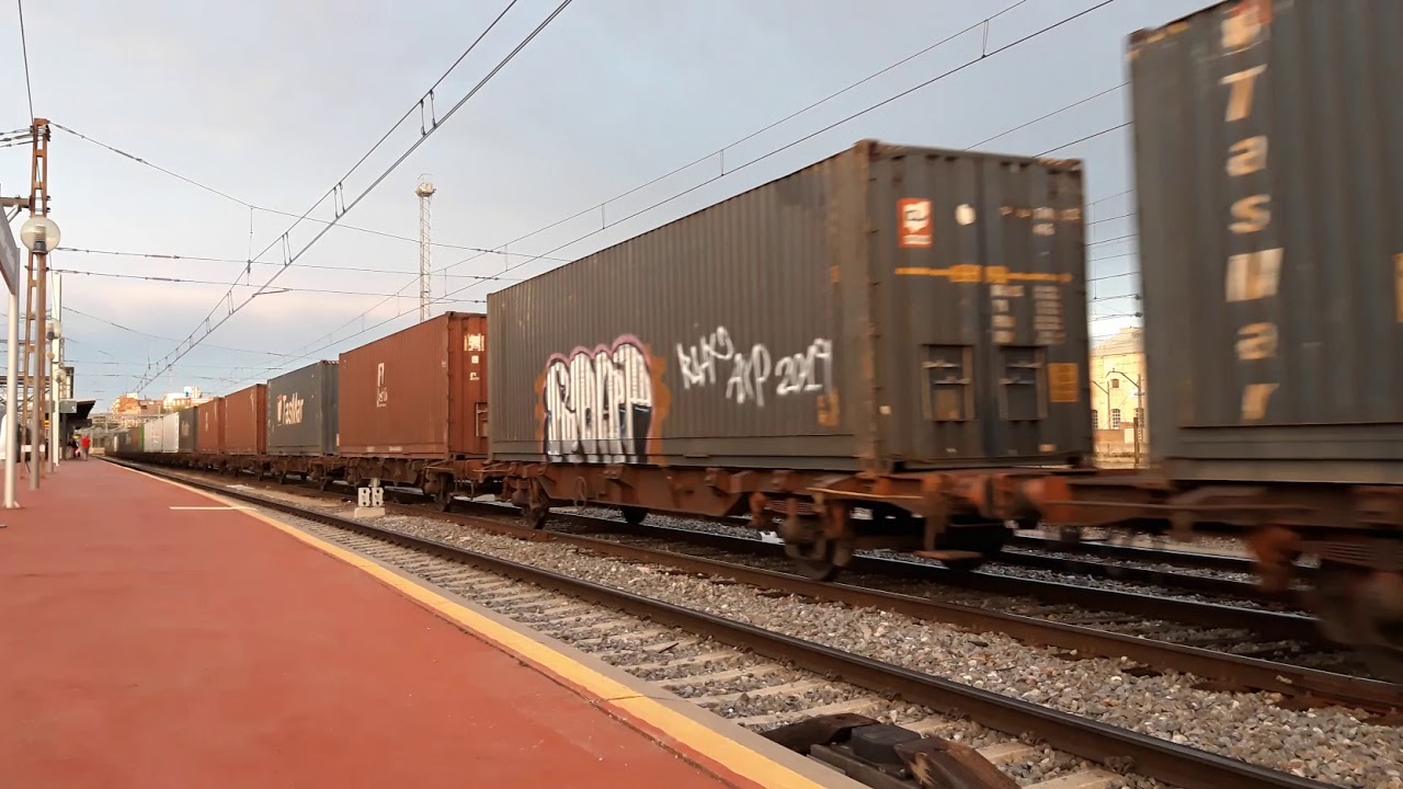 Teco Tasmar/Mercadona de Transfesa, León-Sevilla, saliendo de Valladolid