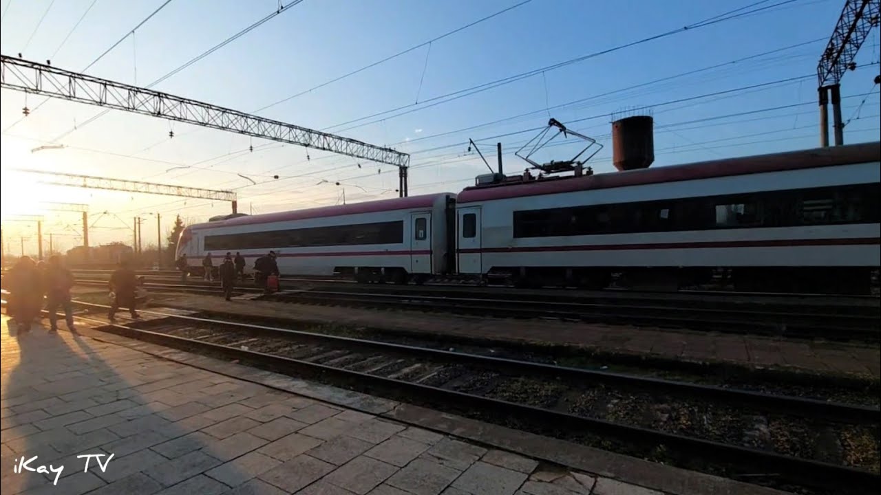 Train from Kutaisi to Tbilisi from Rioni Station [] Georgian Railway [] Single Decker Train via Poti