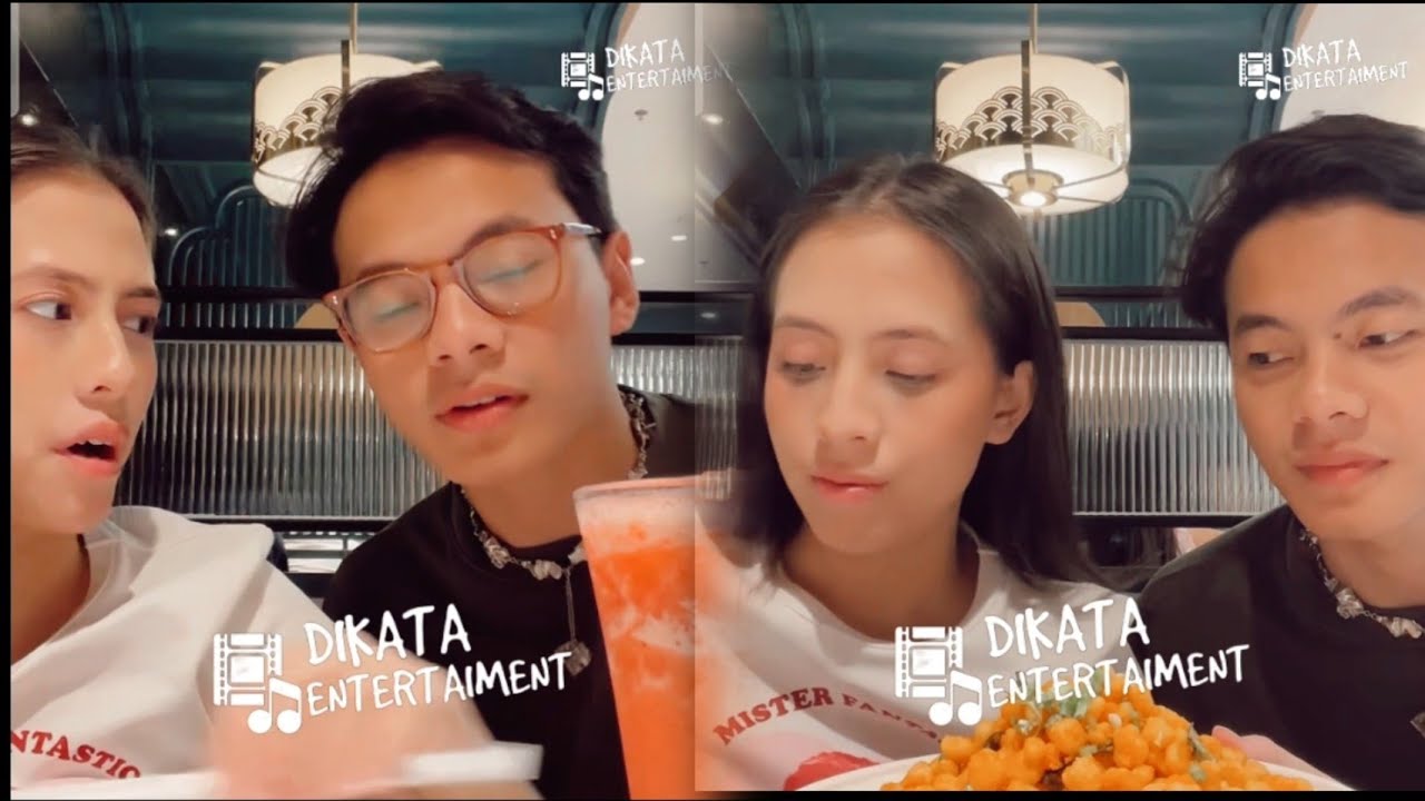 MUKBANG SAMBIL NGOBROL SANTAI ZARA ADHISTY DAN TSAQIB #zaraadhisty #bericintawaktu #love #couple 