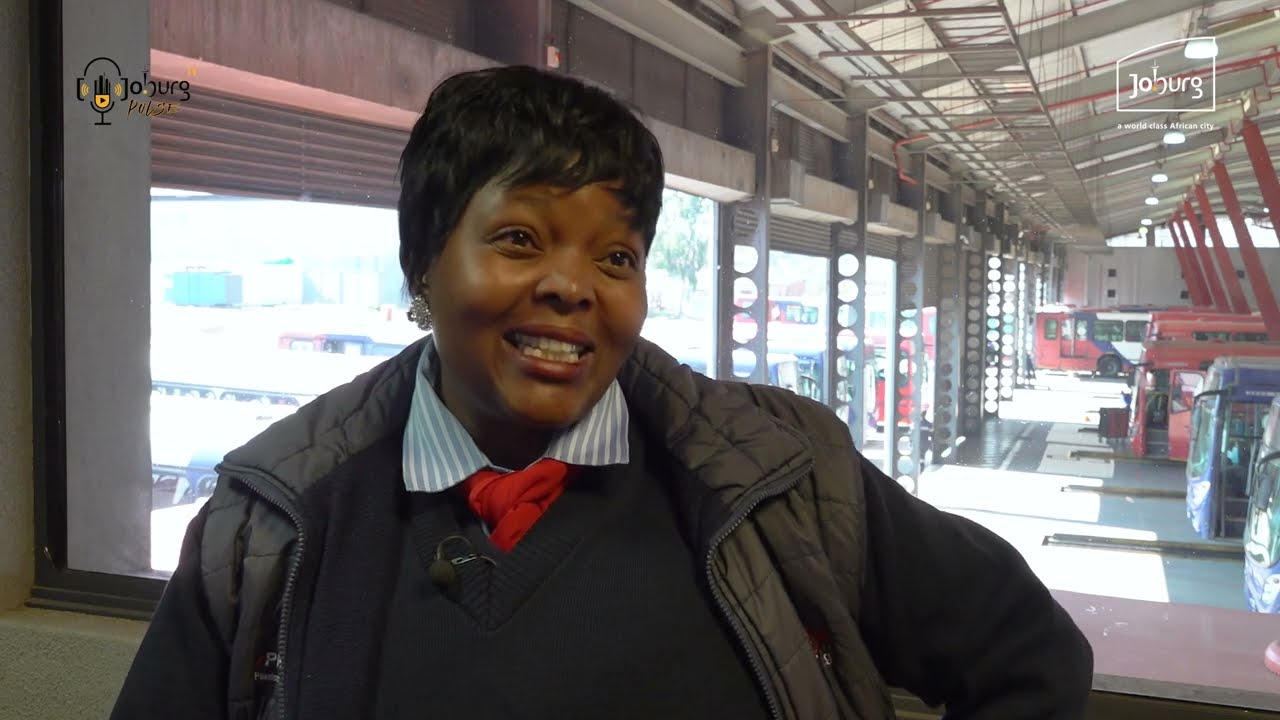 Driving Dreams: A Glimpse into Life as a Rea Vaya Bus Driver with Khosi Mbele