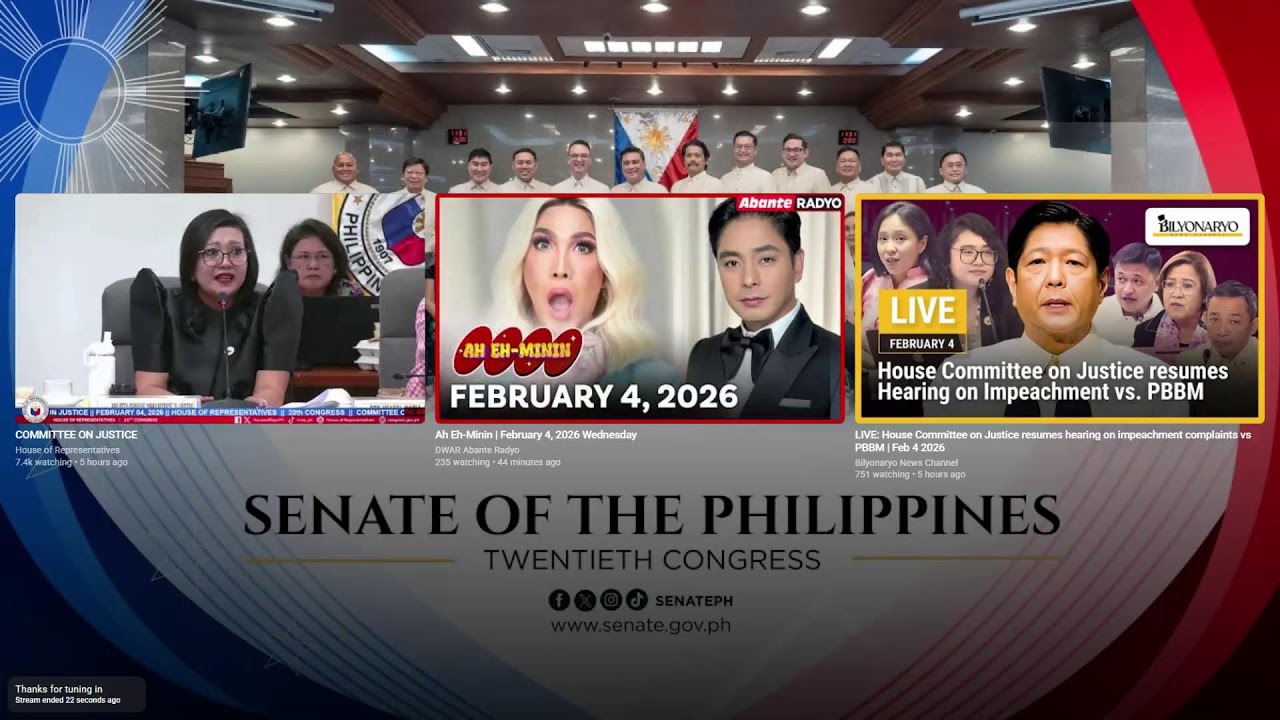 LIVE: Senate Session No.42 | Pebrero 4, 2026