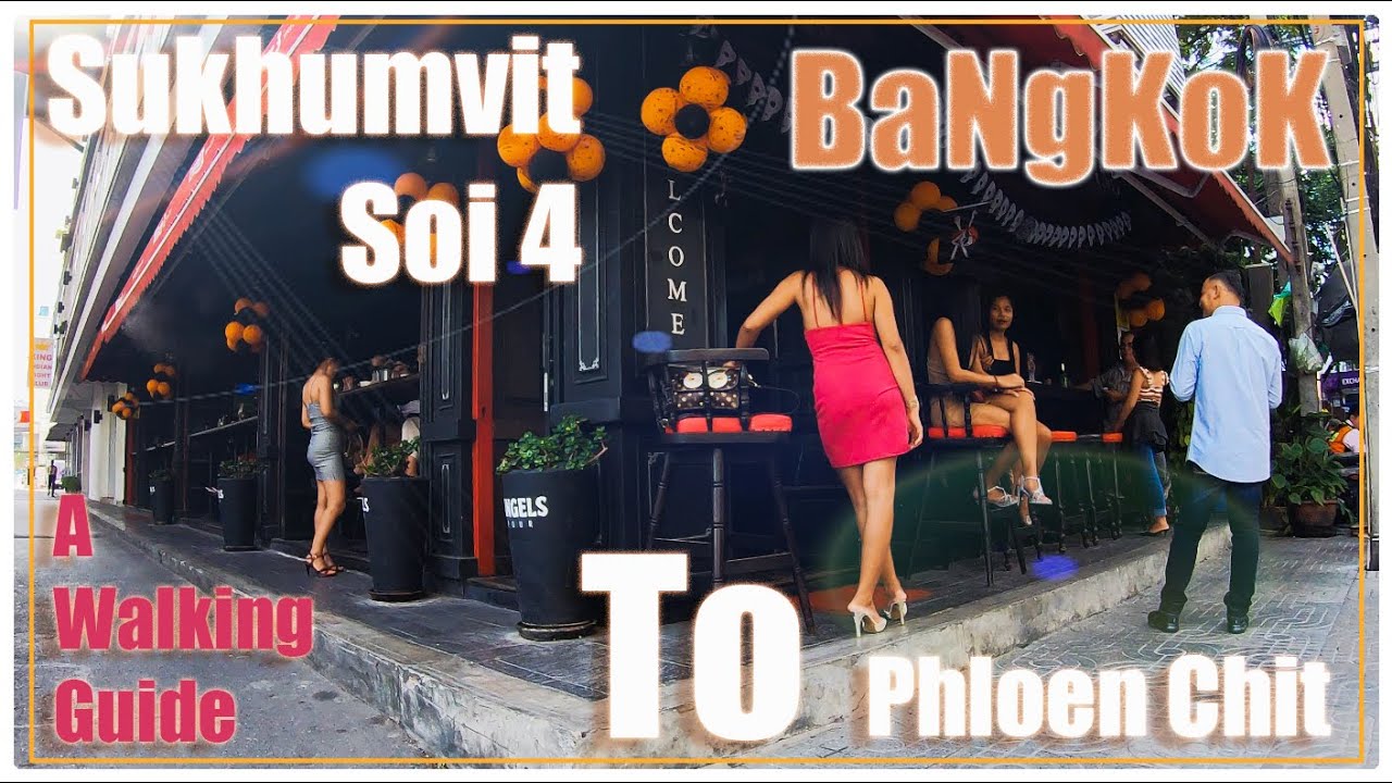 Walking in Bangkok | From Sukhumvit Soi 4  to Phloen chit | A Guided Tour | Ultra 4K | Part 2