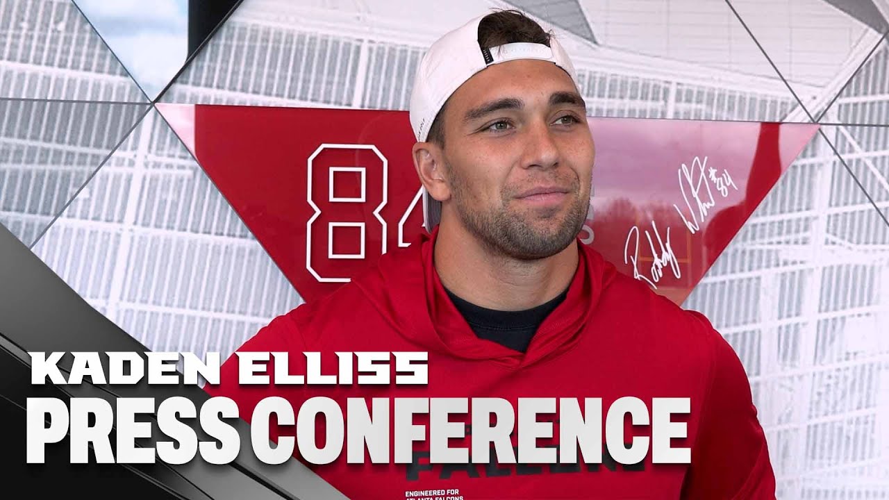 Kaden Elliss on what is ahead for Atlanta Falcons & reflects on Seahawks matchup | Press Conference