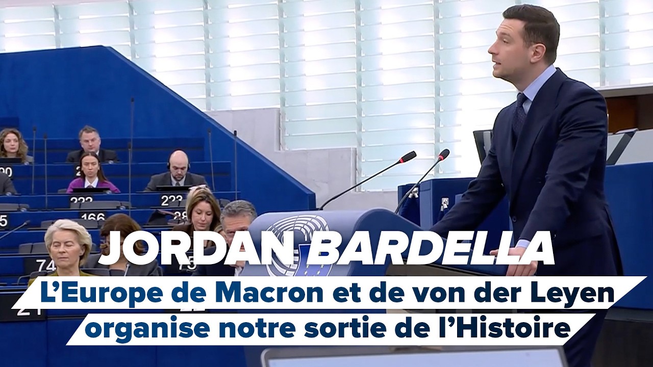 L’Europe de Macron et de von der Leyen organise nos dépendances et notre sortie de l’Histoire !