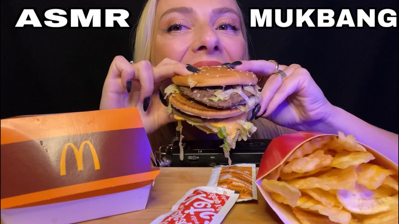 Big mac mukbang asmr 🍔 Hadise&Mehmet
