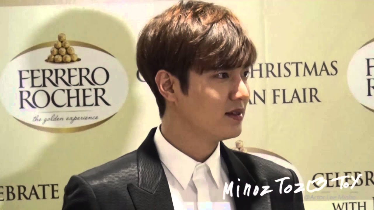 [직캠]20151216페레로로쉐팬사인회Lee MinHo by.MinozToz