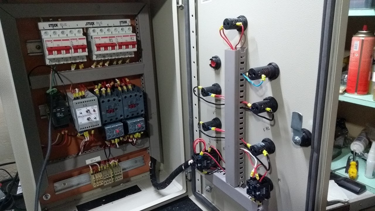 Quadro de comando para 2 Bombas