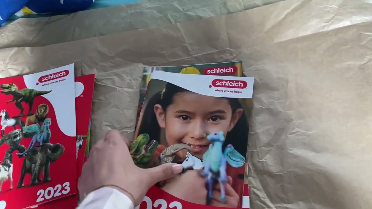 Ouverture de colis Schleich