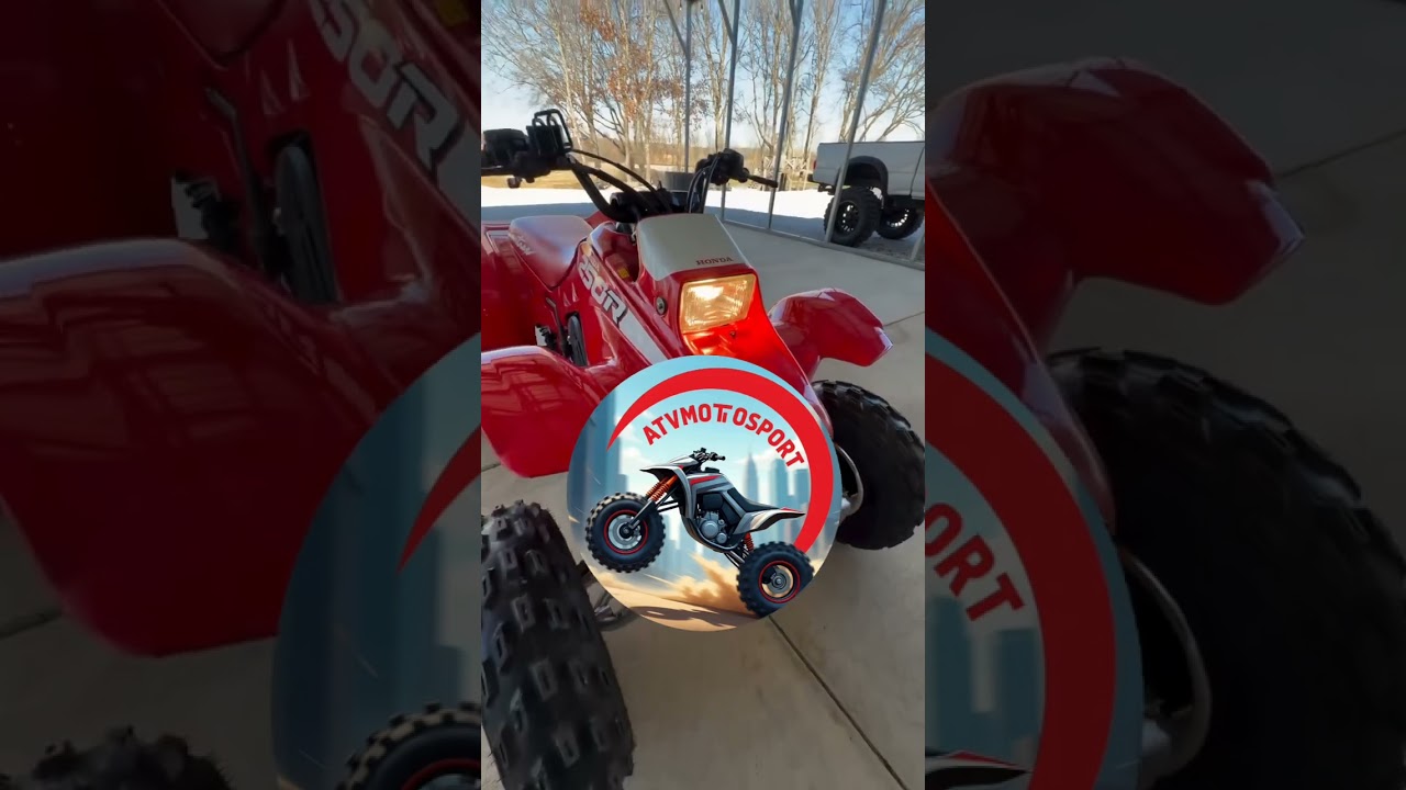 1988 Honda Fourtrax TRX 250R Fully original 💎👌