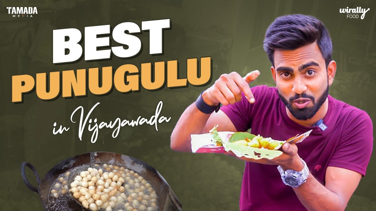 Best Punugulu in Vijayawada || Wirally Food Trippin' || Tamada Media