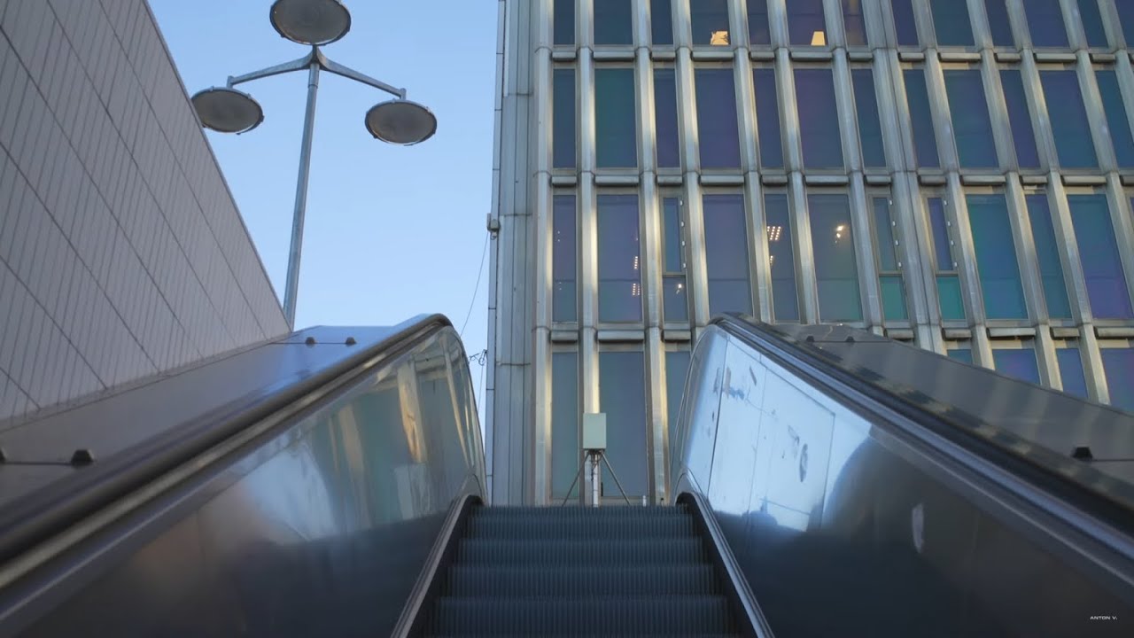 Sweden, Stockholm, Sergelstorg / Hötorget, 3X escalator