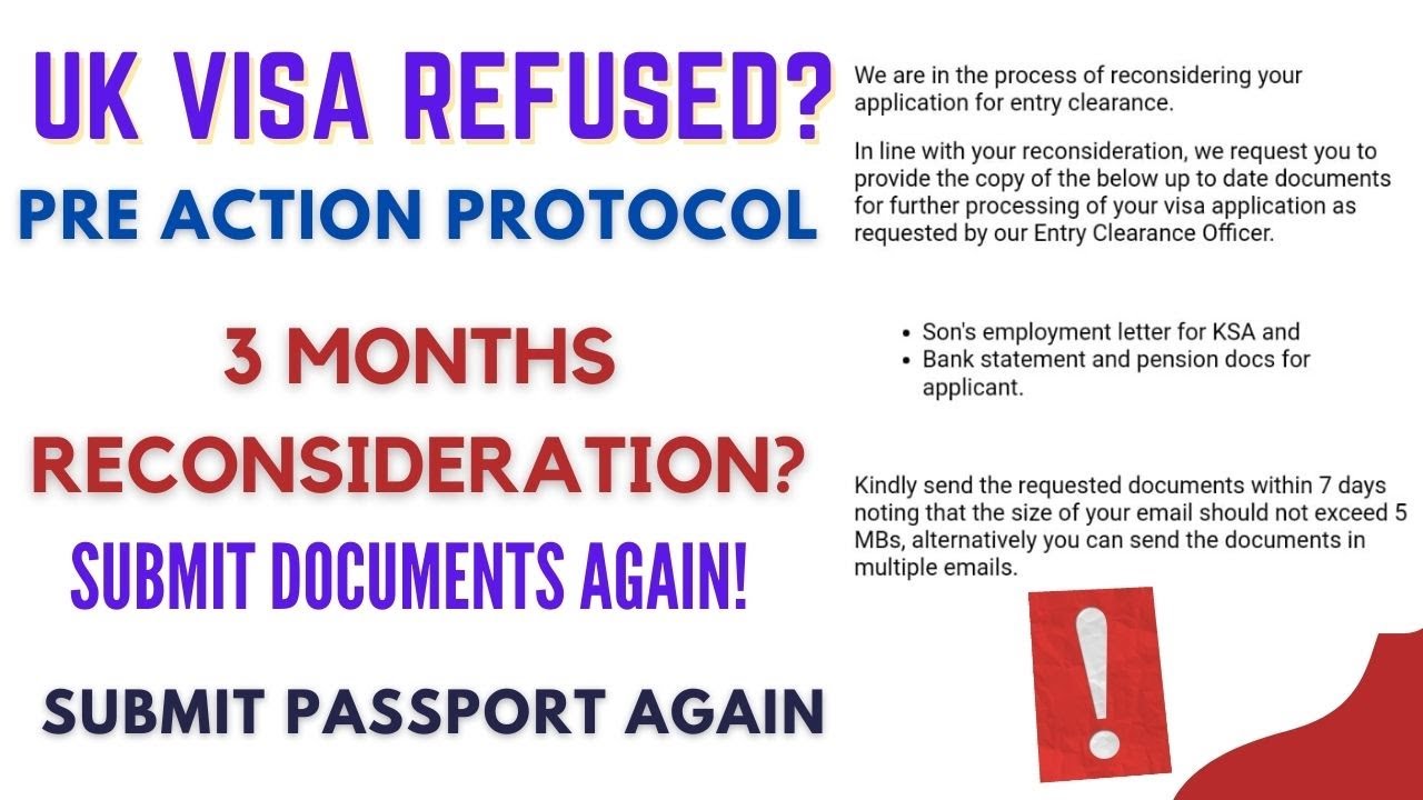 What Is Pre Action Protocol|Administrative Review|UK Visa Refused@Sky Immigration ConsultantsMirpur