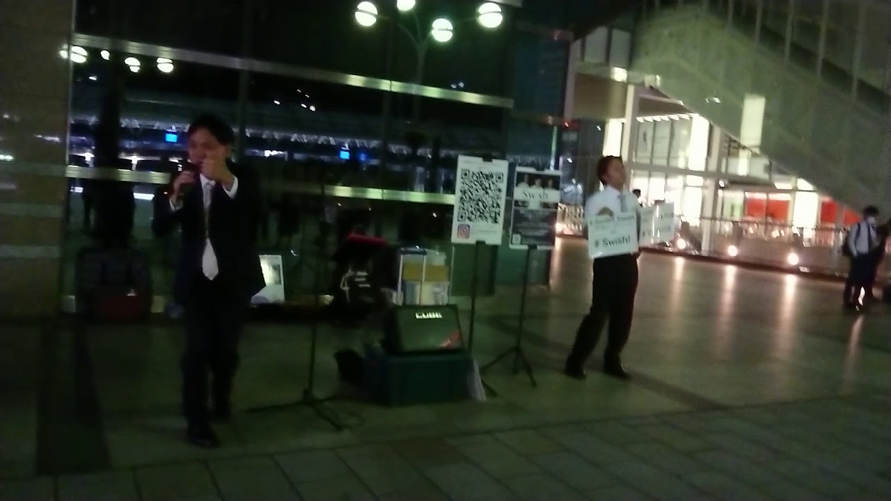 swish浜松で路上ライブ